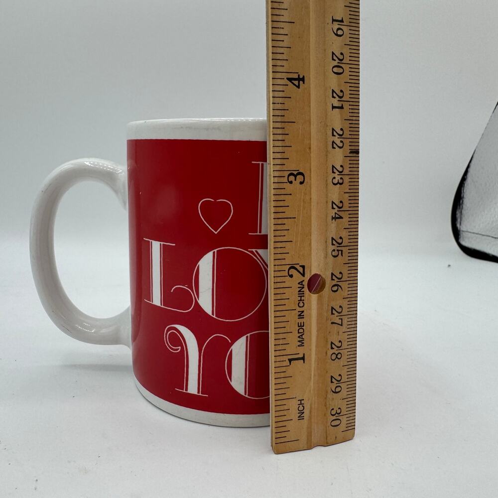 Vintage Valentines Coffee Mug I Love You - Picture 4 of 7